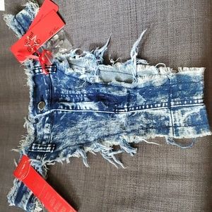 Cut off Denim Shorts